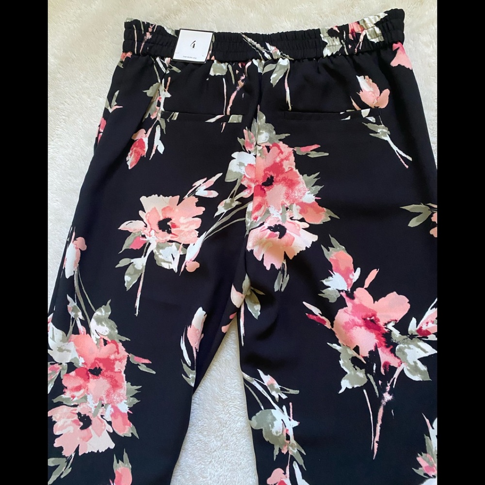 Dressy colorful pants.